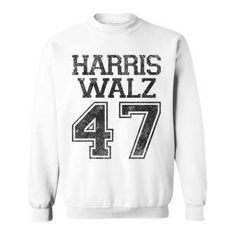 Harris Walz 2024 For President Kamala Harris Tim Waltz Gray Sweatshirt - Geschenkecke