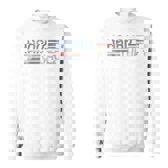 Harris Walz 2024 Retro Faded Stripes Harris Waltz 2024 Sweatshirt | Mazezy