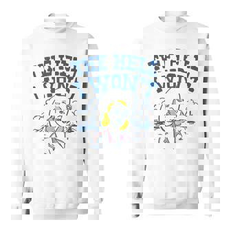 The Hell I Won't Vintage Western Rodeo Cowgirl Sweatshirt - Thegiftio UK