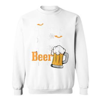 Hocus Pocus I Need Beer To Focus Beer Halloween Sweatshirt - Thegiftio UK