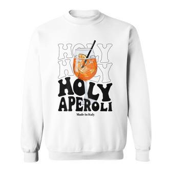 Holy Aperoly Lustiges Zitat Jga Geschenk Gray Sweatshirt - Geschenkecke