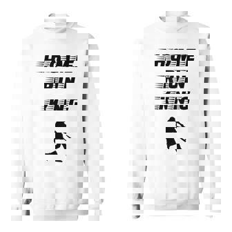 Homerun Dinger Hr Baseball Player Sweatshirt - Monsterry