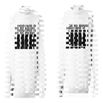Ich Höre Immer Nur Mimimi Gray Sweatshirt - Seseable