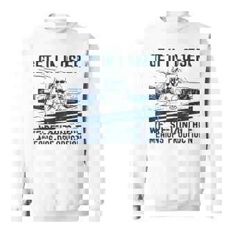 Karl Marx Get In Loser We’Re Seizing The Means Of Production Sweatshirt - Thegiftio