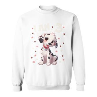 Kinder 3 Jahre Alt Dalmatiners Dalmatiner 3 Geburtstag Sweatshirt - Geschenkecke