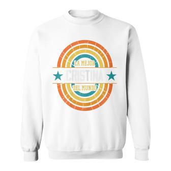 La Mejor Cristina Del Mundo Divertido Nombre Cristina Camisa de entrenamiento - Regaloses