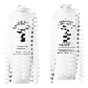 The Lake Michigan Triangle Weird Abnormal Great Lakes Legend Sweatshirt - Monsterry