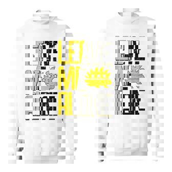 Leave Me Alone Introvert Solitary Confinement Sweatshirt - Monsterry
