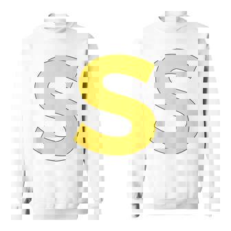 Letter S Group Matching Halloween Costume Sweatshirt | Mazezy