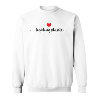 Lieblingstante Sweatshirt - Geschenkecke