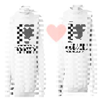 I Love Creed Heart Family Lover First Name Creed Creed Sweatshirt - Thegiftio UK