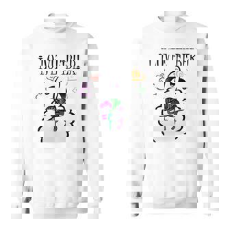 I Love Fiber Handspinning Sheep Sweatshirt - Monsterry