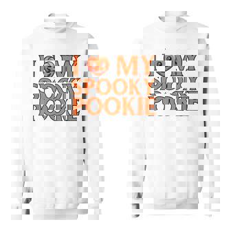 I Love My Spooky Pookie Couples Costume For Halloween Sweatshirt - Seseable