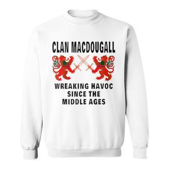 Macdougall Scottish Tartan Scotland Family Clan Name Sweatshirt - Monsterry