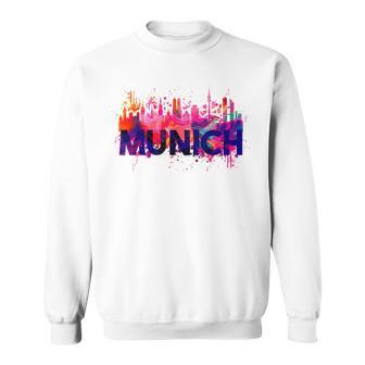 Munich Skyline Munich Sweatshirt - Geschenkecke