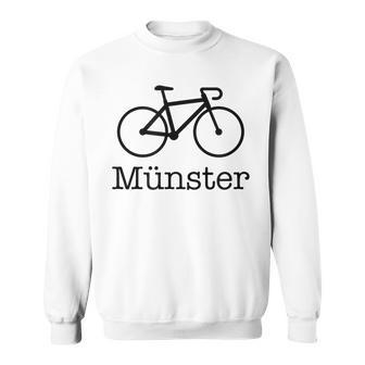 Münster Leeze Bicycle Münsterland Principalmarkt Gray S Sweatshirt - Geschenkecke