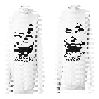 Naughty Pumpkin Eater Fun Matching Couple Halloween Costume Sweatshirt - Thegiftio UK