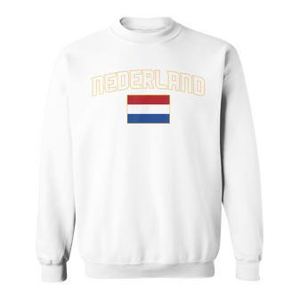 Netherlands Nederland Nederlandselag Netherlands Flag Orange Orange Sweatshirt - Geschenkecke