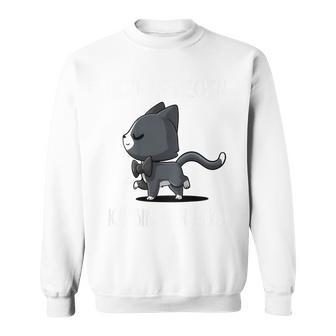 Nicht Ansprechen Ich Bin Nur Deko Sweatshirt - Geschenkecke