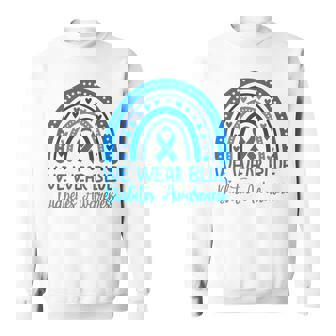 In November We Wear Blue Diabetes Awareness Sweatshirt - Monsterry