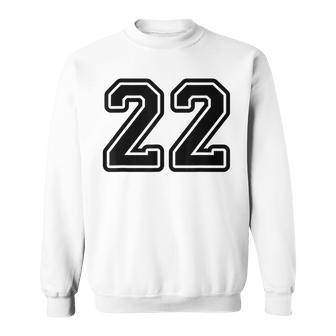 Number 22 Sport Number 22 Sweatshirt - Geschenkecke