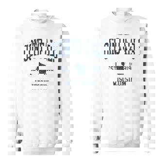 Oconto Falls Wi Vintage Athletic Sports Jsn1 Sweatshirt | Mazezy