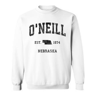 O'neill Nebraska Ne Sports intage Gray Sweatshirt - Geschenkecke