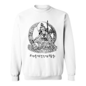 Padmasambhava Guru Rinpoche Tibetan Buddha Mantra Buddhist Sweatshirt - Geschenkecke