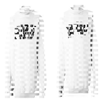 Papaw Classic Bold Font Birthday Papaw Sweatshirt | Seseable UK