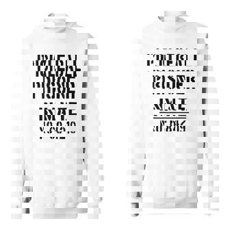 Pickleball Halloween Costume Prisoner Jail Inmate Sweatshirt | Mazezy