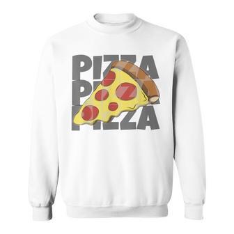 Pizza Lover Pizza Slice Eater Pepperoni Lovers Sweatshirt - Monsterry