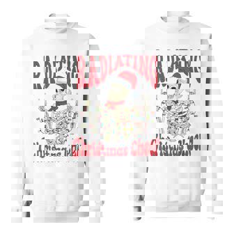 Radiology Christmas Santa Skeleton Xray Technician Rad Tech Sweatshirt | Seseable CA
