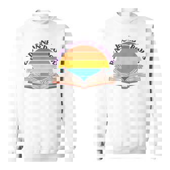 Read Banned Books Stop Censorship Reading No Bans Meme Sweatshirt - Monsterry