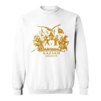 Republic Of Kazakhstan Qazaqstan Kazakhstan Kazakh Flag Sweatshirt - Geschenkecke