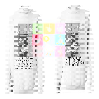 Retro In My Silly Goose Era Animal Lover Sweatshirt | Seseable UK