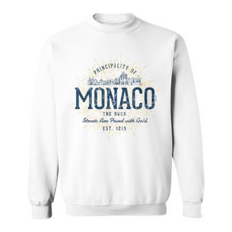 Retro Styleintage Monaco Sweatshirt - Geschenkecke