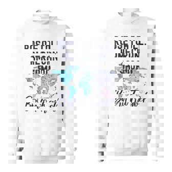 Rose Atoll American Samoa Born To Travel World Explorer Sweatshirt - Monsterry