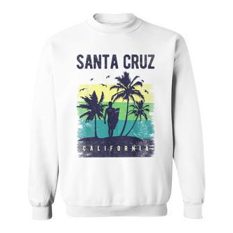 Santa Cruz California Usa Surf Sweatshirt - Geschenkecke