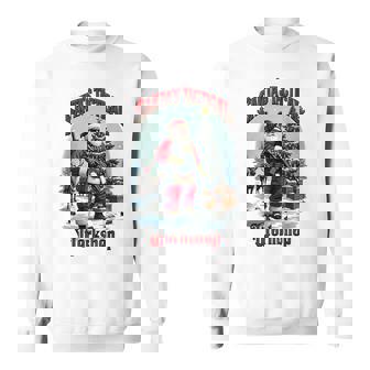 Santa's Tactical Workshop Ar-15 Gun Rights Patriotic Sweatshirt - Thegiftio UK