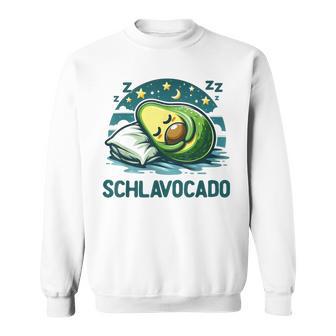 Schlavocado Avocado Pyjama Nachthemd Schlafanzug Sweatshirt - Geschenkecke