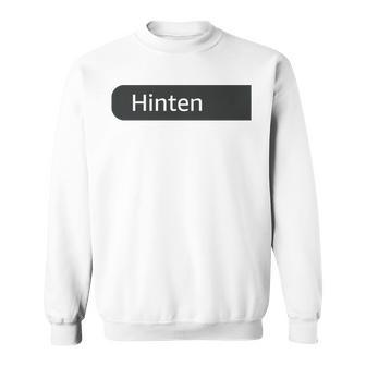 Schöner Jünger Geiler Backprint Mallorca Malle Party Glitch S Sweatshirt - Geschenkecke