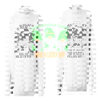 Sheninigan Crew Have A Lucky Day Sweatshirt - Monsterry