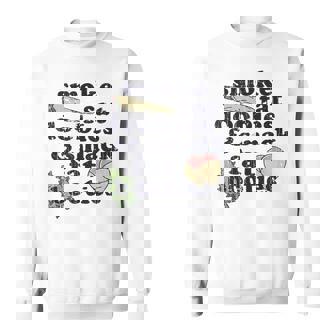 Smoke Fat Doobies And Smack Fat Booties Sweatshirt - Monsterry