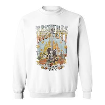 Souvenir From Nashville Tn Guitar Nashville Sweatshirt - Geschenkecke