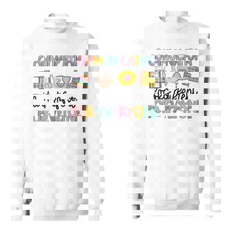 Speech Therapy Communication Looks Different For Everyone Sweatshirt - Thegiftio UK