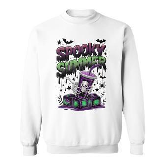 Spooky Summer Scare Horror Summer Vacation Family Matching Sweatshirt - Monsterry