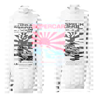 Supercar Jdm Tokyo Giappone Drift Race Car Tuning Retrointage Felpa - Novitaregali