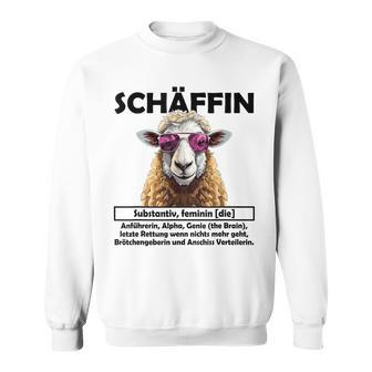 Supervisor Chefin Schäffin Gray Sweatshirt - Geschenkecke