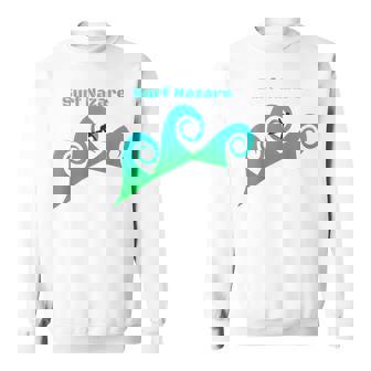 Surf Nazare Surf Portugal Plages Sweater e - Cadeauxyz
