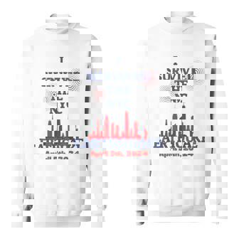 I Survived The Nyc Earthquake Sweatshirt - Thegiftio UK